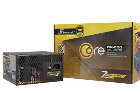 Power Supply SEASONIC CORE GX 650 Watts Efficiency 80 PLUS GOLD SRP-CGX651-A5A32SF