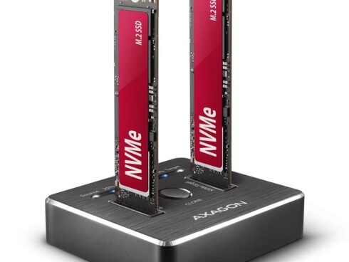 SSD ACC DOCK STATION USB-C/2XM.2 NVME ADSA-M2C AXAGON