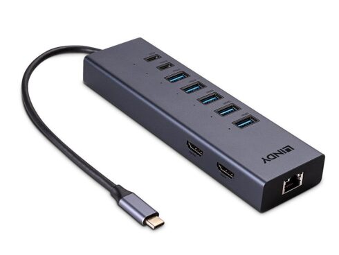 I/O DOCKING STATION USB-C/DST-MINI DUO 43373 LINDY