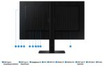 Samsung LS24D600UAUXEN | 24 " | IPS | QHD | 16:9 | 100 Hz | 5 ms | 2560 x 1440 pixels | 350 cd/m² | HDMI ports quantity 1 | Black