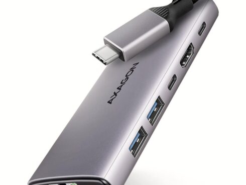 I/O HUB USB-C 6IN1 10GBPS/0.15M HMC-6G2L AXAGON