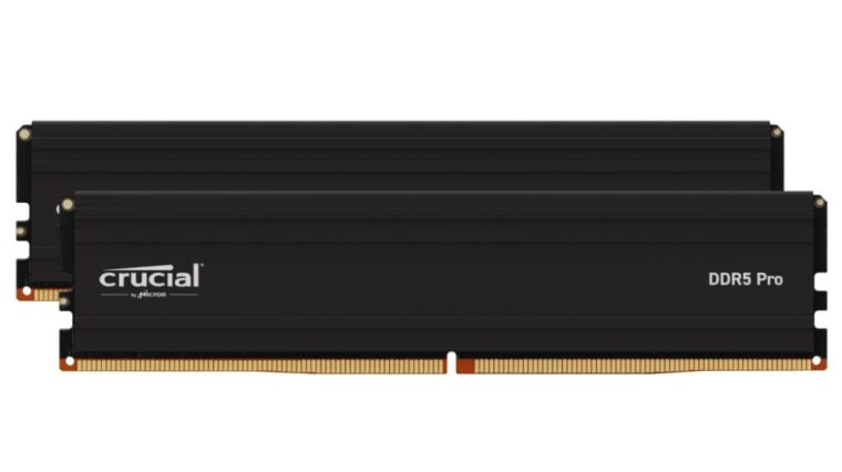 MEMORY DIMM PRO 32GB DDR5-5600, Crucial RAM modulis
