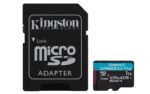 Kingston Canvas Go! Plus 1000 GB microSD kortelė, UHS-I, A2