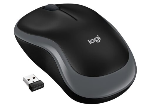 MOUSE USB OPTICAL WRL M185/GREY 910-002238 LOGITECH