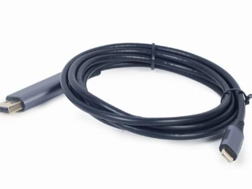 CABLE USB-C TO DP 1.8M/GREY CC-USB3C-DPF-01-6 GEMBIRD