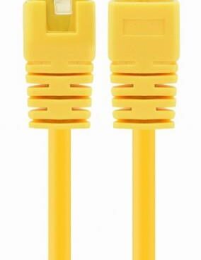 PATCH CABLE CAT5E UTP 5M/YELLOW PP12-5M/Y GEMBIRD
