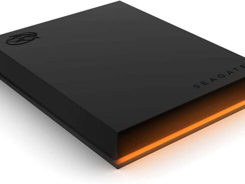External HDD SEAGATE FireCuda 5TB USB 3.2 Colour Black STKL5000400