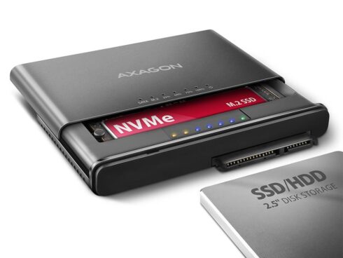 SSD ACC ADAPTER USB-C/M.2&SATA/10GBPS 0.1M ADSA-CC AXAGON