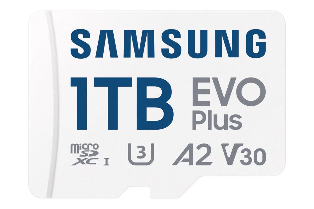 6841dc9b-2a92-4d93-bb9d-6922f90129e8 SAMSUNG EVO Plus microSDXC 1TB, UHS-I V30 klasė