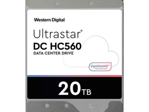 HDD WESTERN DIGITAL ULTRASTAR Ultrastar DC HC560 WUH722020BLE6L4 20TB SATA 512 MB 7200 rpm 3,5" 0F38785