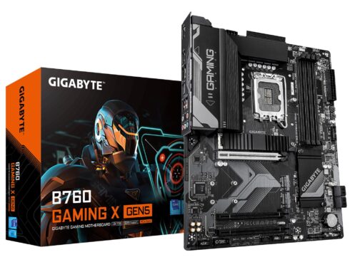 Mainboard GIGABYTE Intel B760 Express LGA1700 ATX Memory DDR5 Memory slots 4 B760GAMINGXGEN5