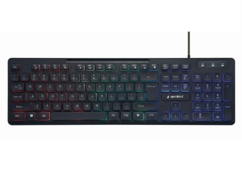 KEYBOARD MULTIMEDIA USB ENG/BLACK KB-UML3-02 GEMBIRD