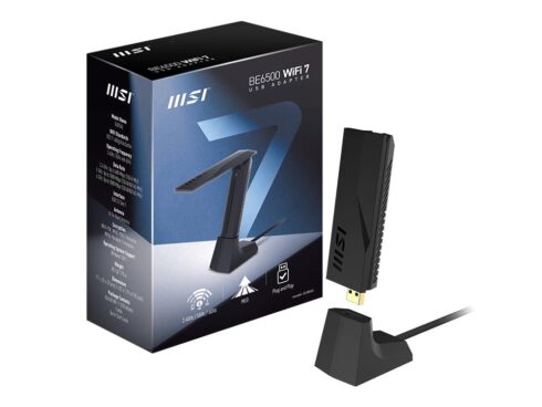 WRL ADAPTER 6500MBPS WIFI7 USB/GUBE65 MSI