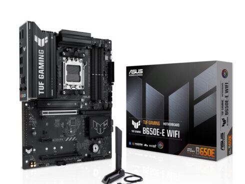 Mainboard ASUS AMD B650 ATX Memory DDR5 Memory slots 4 1xPCI-Express 4.0 1x 1xPCI-Express 4.0 16x 1xPCI-Express 5.0 16x 3xM.2 1xHDMI 1xDisplayPort 3xUSB 2.0 3xUSB 3.2 2xUSB-C 3xAudio port TUFGAMINGB650E-EWIFI