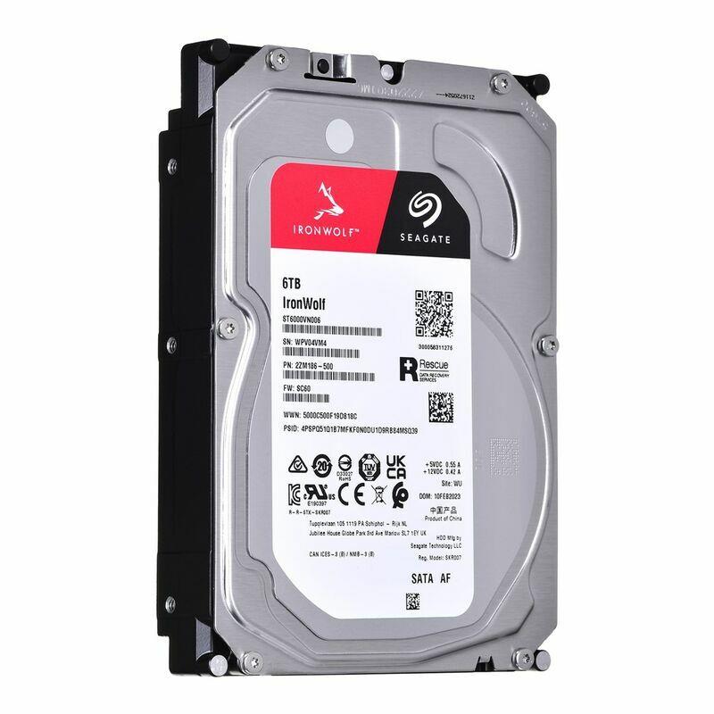 71aa3df9-9db5-40b2-a28e-7b8cbc54aecb HDD SEAGATE IronWolf 6TB SATA 5400 rpm, 256 MB buferis