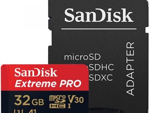 MEMORY MICRO SDHC 32GB UHS-I/W/A SDSQXCG-032G-GN6MA SANDISK