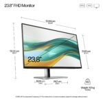 HP Series 5 Pro | 23.8 " | IPS | FHD | 16:9 | 120 Hz | 5 ms | 1920 x 1080 pixels | 350 cd/m² | HDMI ports quantity 1