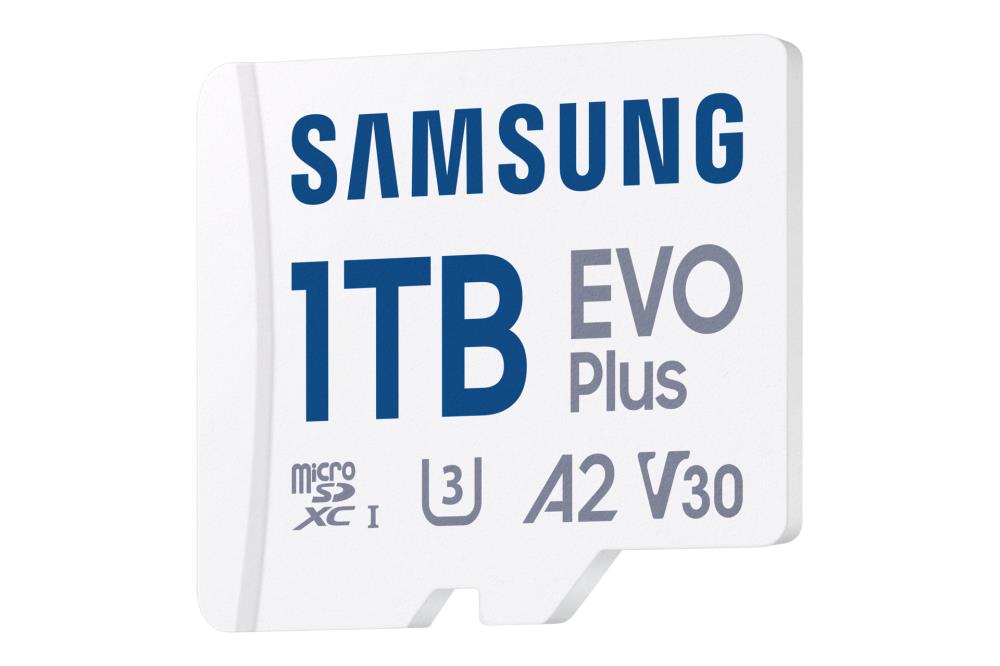 74c7d330-c226-465a-82f9-3d80425de252 SAMSUNG EVO Plus microSDXC kortelė, 1TB, V30 klasės