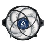 CPU aušintuvas Arctic Alpine 23, šoninis vaizdas su montavimo detalėmis