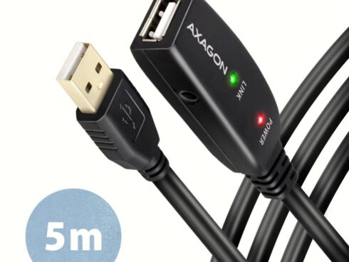 CABLE USB2.0 A-M/A-F ACTIVE/5M ADR-205 AXAGON