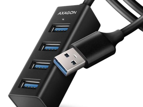 I/O HUB USB3.2 4PORT MINI/1.2M HUE-M1AL AXAGON