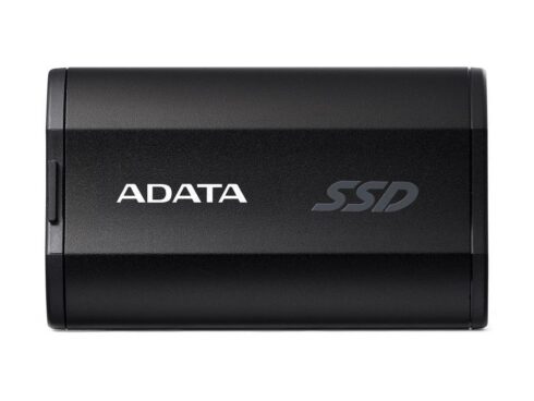 External SSD ADATA SD810 4TB USB-C Write speed 2000 MBytes/sec Read speed 2000 MBytes/sec SD810-4000G-CBK