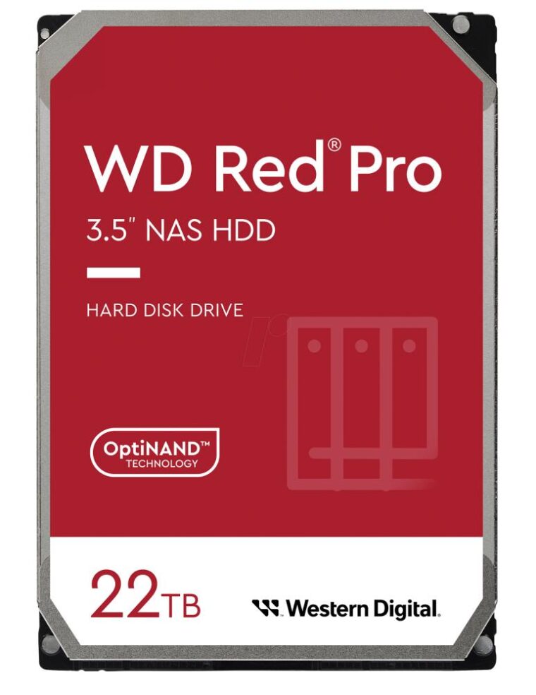 HDD WESTERN DIGITAL Red Pro 22TB SATA 7200 rpm