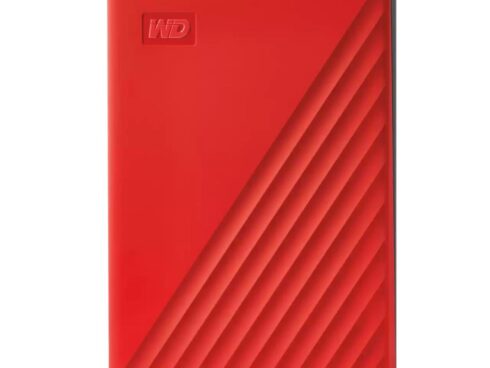 External HDD WESTERN DIGITAL My Passport 2TB USB 2.0 USB 3.0 USB 3.2 Colour Red WDBYVG0020BRD-WESN