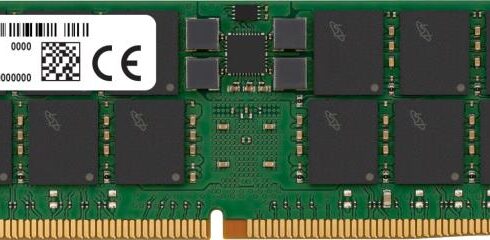 Server Memory Module MICRON DDR5 128GB RDIMM 5600 MHz CL 46 1.1 V MTC40F2047S1RC56BR