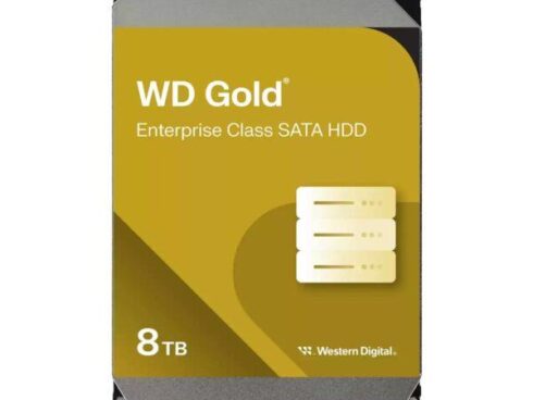 HDD WESTERN DIGITAL Gold 8TB 256 MB 7200 rpm 3,5" WD8005FRYZ
