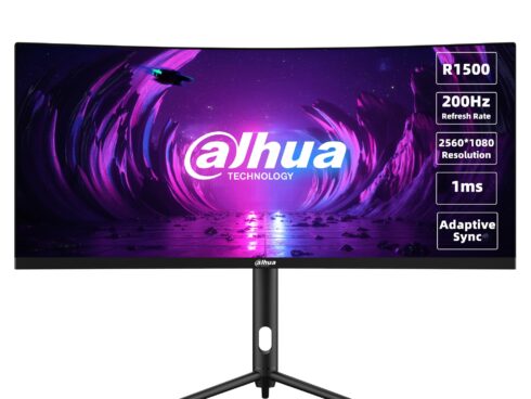 LCD Monitor DAHUA DHI-LM30-E330CA 30" Gaming/Curved/21 : 9 Panel VA 2560x1080 21:9 200Hz 1 ms Swivel Tilt Colour Black LM30-E330CA