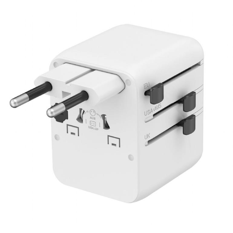 83a68ba7-d80e-43fb-a07d-76b3c3a18597 Gembird TPA-1A2C20-01-W Universal travel power adapter, 20 W, white | Gembird