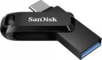USB-C atminties kortelė SanDisk Ultra Dual Drive Go, šoninis vaizdas
