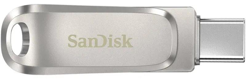 8762893a-4882-49ad-8369-69cbe4f64e18 USB-C atminties kortelė SanDisk 64GB, šoninis vaizdas