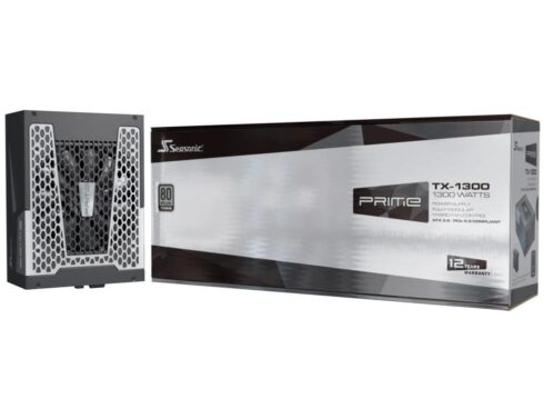 Power Supply SEASONIC PRIME TX ATX 3.0 1300 Watts Efficiency 80 PLUS TITANIUM MTBF 100000 hours PRIME-TX-1300-ATX30