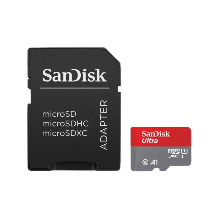 SanDisk microSDXC 256GB UHS-I su SD adapteriu