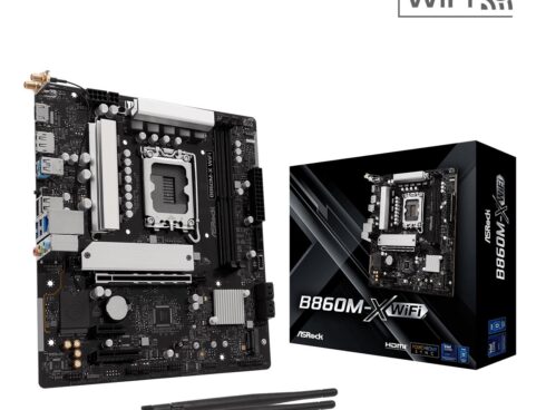 Mainboard ASROCK Intel B660 LGA1851 Micro-ATX Memory DDR5 Memory slots 2 B860M-X_WIFI