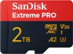 SanDisk Extreme PRO microSDXC 2TB UHS-I kortelė