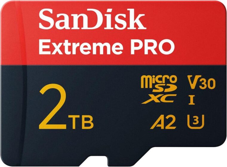 SanDisk Extreme PRO microSDXC 2TB UHS-I kortelė