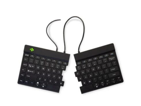 KEYBOARD SPLIT BREAK V2 ENG/BLACK RGOSP-USWIBL R-GO TOOLS