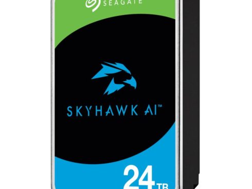 HDD SEAGATE SkyHawk AI 24TB 256 MB 7200 rpm Discs/Heads 10/20 3,5" ST24000VE002