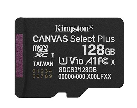 MEMORY MICRO SDXC 128GB UHS-I/SDCS3/128GBSP KINGSTON
