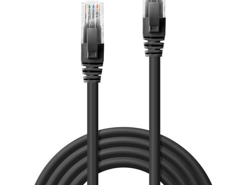 CABLE CAT6 UTP 1M/BLACK 48077 LINDY