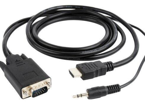 CABLE HDMI-VGA +3.5MM/3M A-HDMI-VGA-03-10 GEMBIRD
