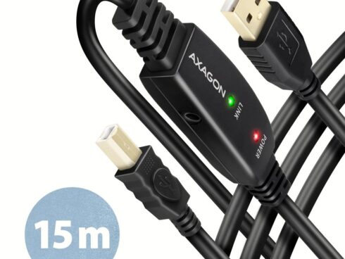 CABLE USB2.0 A-M/B-M ACTIVE/15M ADR-215B AXAGON