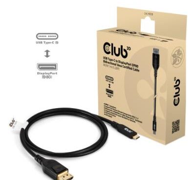 CABLE USB-C TO DP 1M/M/M CAC-1559 CLUB3D