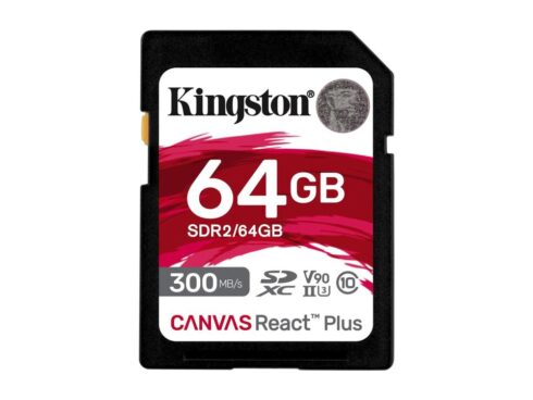 MEMORY SDXC 64GB C10/SDR2/64GB KINGSTON