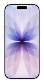 Apple iPhone 17 256GB Lavender, šoninis vaizdas su mygtukais ir jungtimis