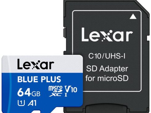MEMORY MICRO SDXC 64GB UHS-I/W/A LMSBLPL064G-BNANG LEXAR