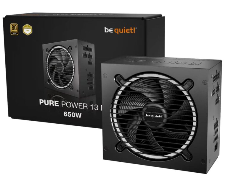 Maitinimo blokas BE QUIET Pure Power 13m 650W su 80 PLUS GOLD efektyvumu